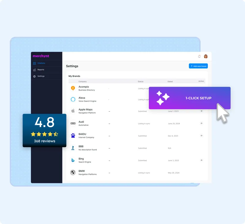 Strong star rating on dark background showing review velocity and keyword-rich reviews